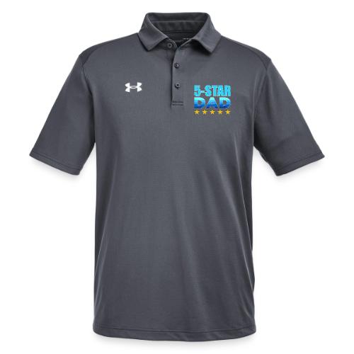 Five Stars Dad - Under Armour Men's Tech Polo