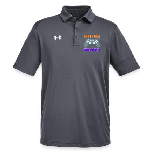 Next Level Unlocked Gamer Design - Under Armour Men's Tech Polo