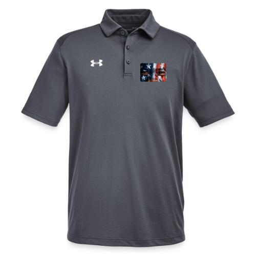 USA: Three Panels of Pride - Under Armour Men's Tech Polo