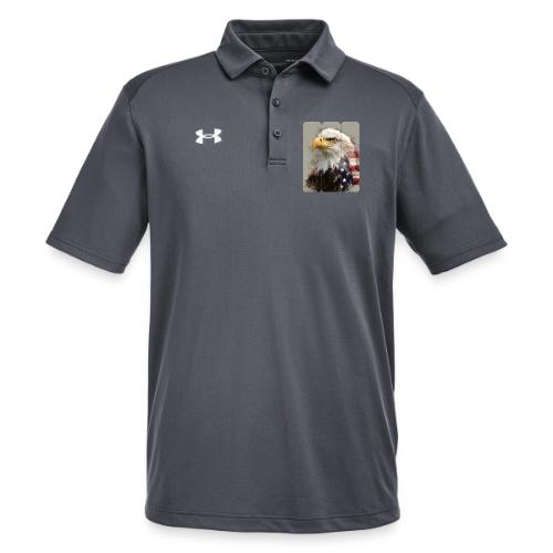 USA: Eagle of the Free - Under Armour Men's Tech Polo