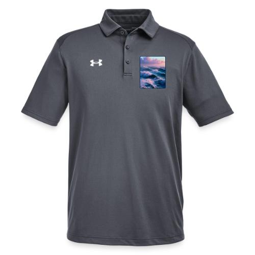 Dreamy Pastel Ocean Sunset Art - Under Armour Men's Tech Polo