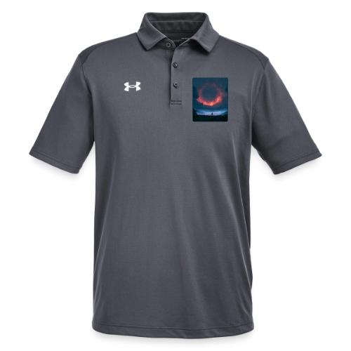 Supernova Reflection Space Scene - Under Armour Men's Tech Polo