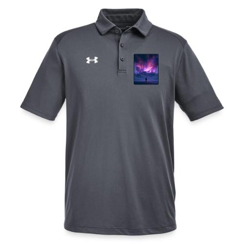 Cosmic Supernova Night Design - Under Armour Men's Tech Polo