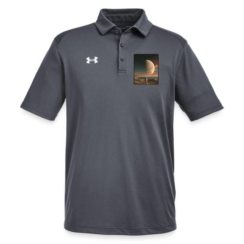 Astronaut on an Alien Moon - Under Armour Men's Tech Polo