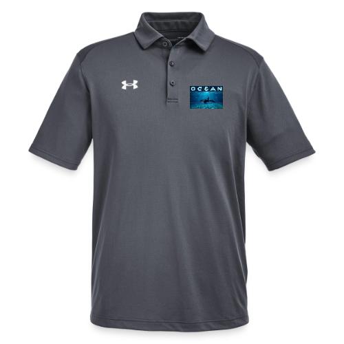 Ocean: Orca in Motion - Under Armour Men's Tech Polo
