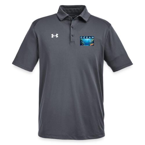 Ocean: Tropical Drift - Under Armour Men's Tech Polo