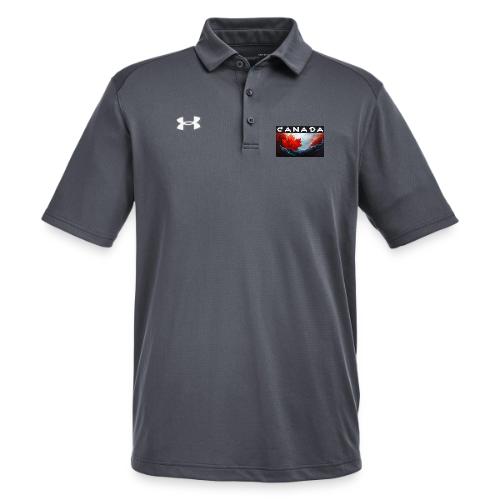 Canada Icon in Color - Under Armour Men's Tech Polo