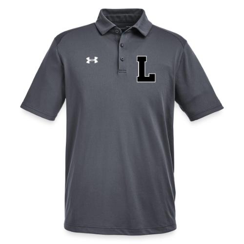 Varsity Letter L Athletic Monogram - Under Armour Men's Tech Polo