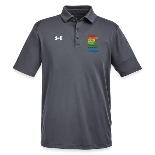 Solar System in Color - Under Armour Men's Tech Polo