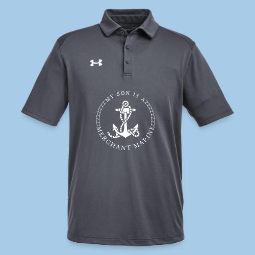 MY SON IS A MERCHANT MARINE - Under Armour Men's Tech Polo