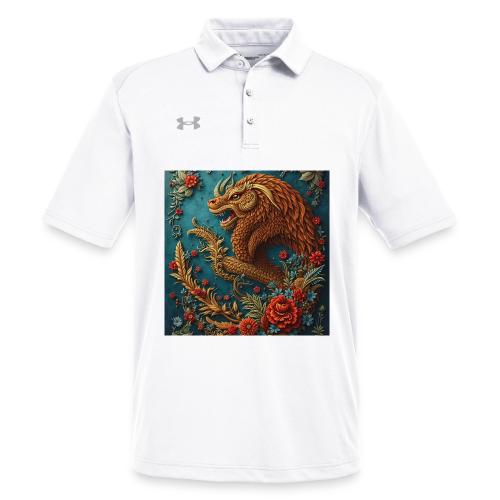 Fantasy souvenirs, regional Mexican designs - Under Armour Men's Tech Polo
