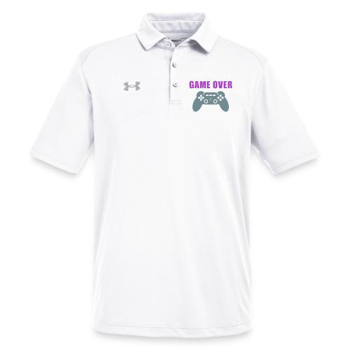 Game Over Gamer Controller Design - Under Armour Men's Tech Polo