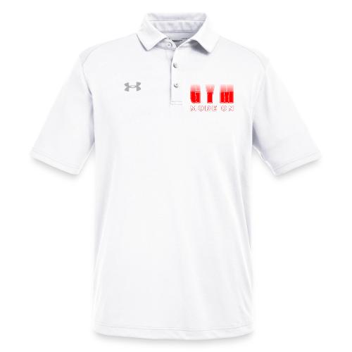 Gym Mode On Fitness Typography Design - Under Armour Men's Tech Polo
