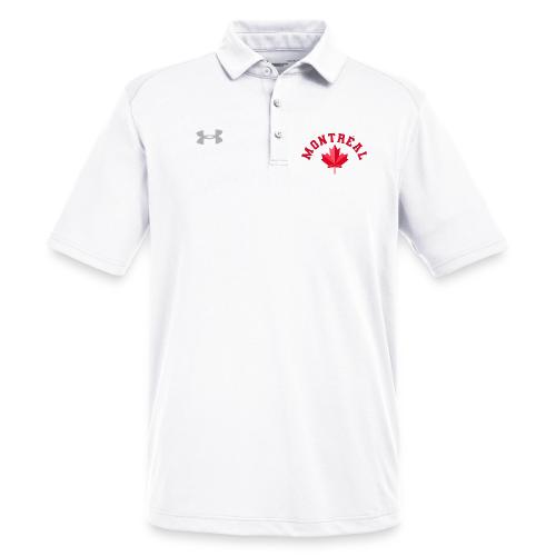 Montréal with maple leaf - Under Armour Men's Tech Polo