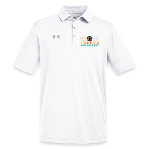 Soccer Makes Me Happy - Under Armour Men's Tech Polo