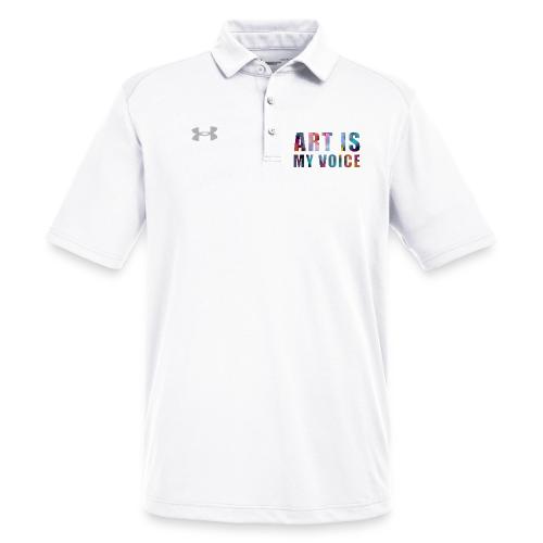 Art Is My Voice - Under Armour Men's Tech Polo