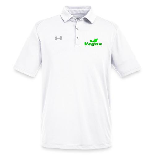 Pure Vegan Leaves - Under Armour Men's Tech Polo