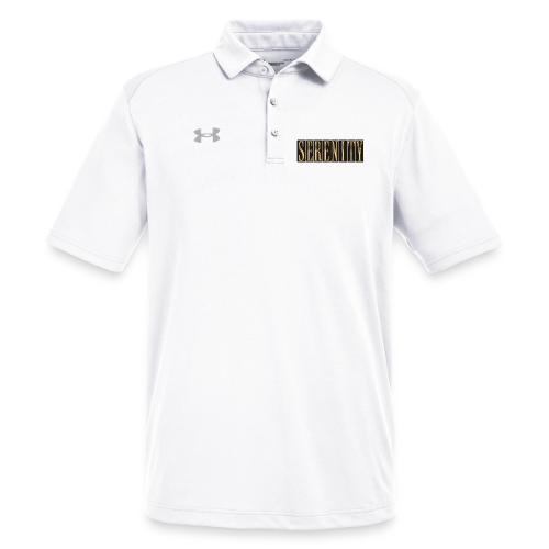 Serenity in Gold - Under Armour Men's Tech Polo