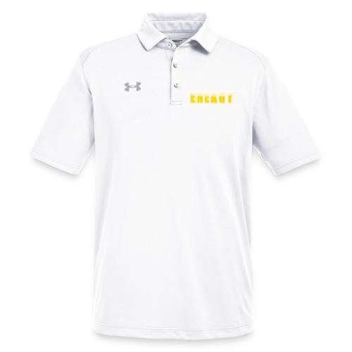 ENERGY Electric Yellow Power Word Design - Under Armour Men's Tech Polo