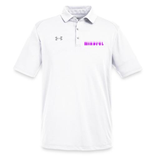 Mindful Typography Minimalist Design - Under Armour Men's Tech Polo