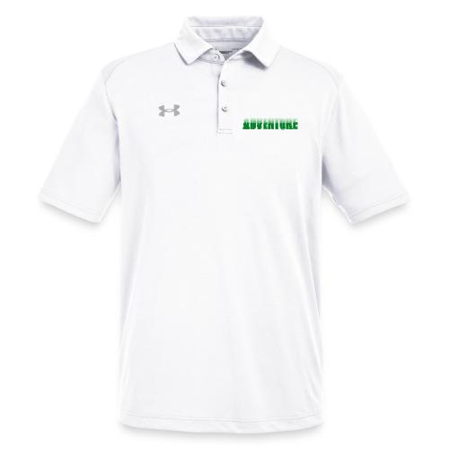 Adventure Typography Design for Apparel - Under Armour Men's Tech Polo