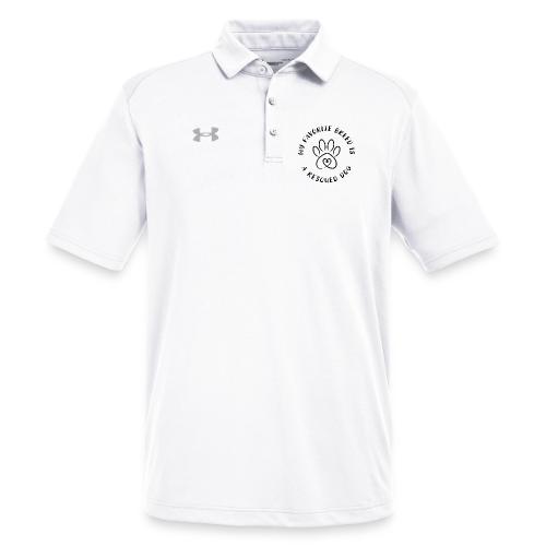 Favorite breed? Rescued dog! - Under Armour Men's Tech Polo