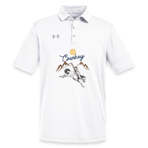 Wild West Cowboy Ride - Under Armour Men's Tech Polo