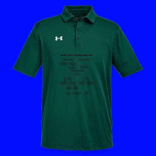 How To Be A Notre Dame Fan - Under Armour Men's Tech Polo