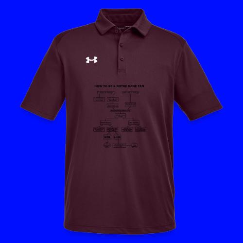 How To Be A Notre Dame Fan - Under Armour Men's Tech Polo
