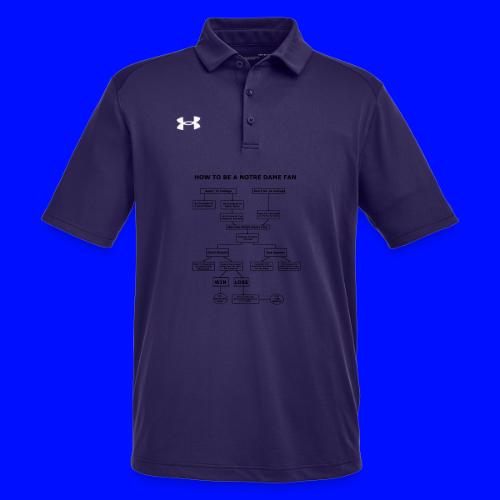 How To Be A Notre Dame Fan - Under Armour Men's Tech Polo