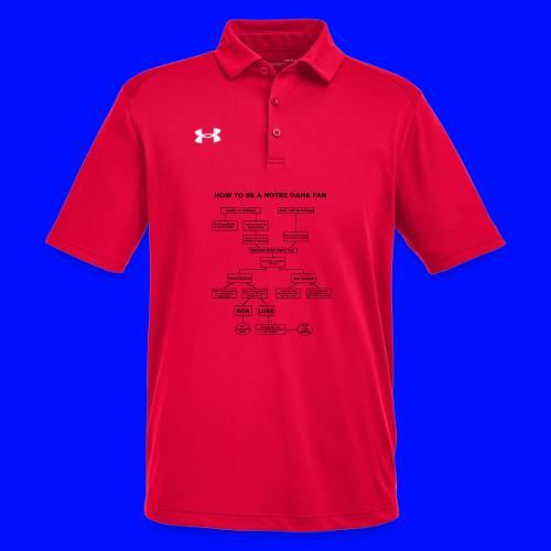 How To Be A Notre Dame Fan - Under Armour Men's Tech Polo
