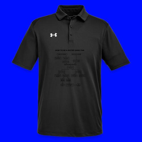 How To Be A Notre Dame Fan - Under Armour Men's Tech Polo