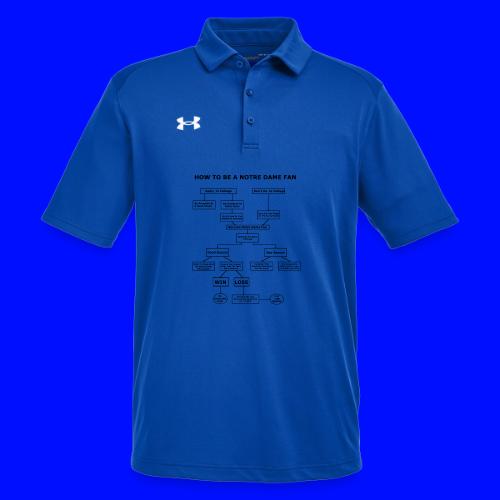 How To Be A Notre Dame Fan - Under Armour Men's Tech Polo