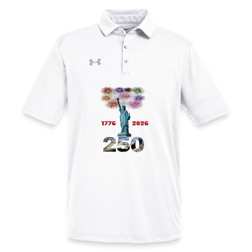 1776 - 2026 | 250 Years USA | Fireworks - Under Armour Men's Tech Polo