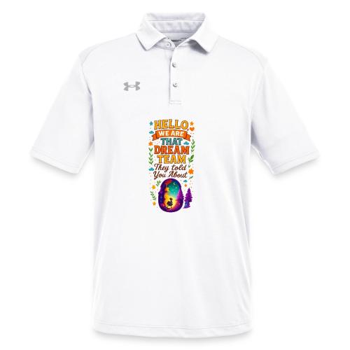 Dream Team Inspirational Graphic - Under Armour Men's Tech Polo