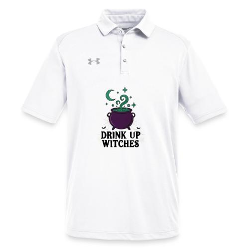 Drink Up Witches t-shirt - Under Armour Men's Tech Polo