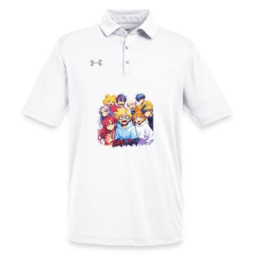 Thrill Rush Anime Squad Streetwear - Under Armour Men's Tech Polo