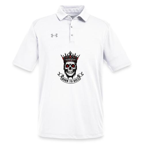 Born to Rule Skull King - Under Armour Men's Tech Polo