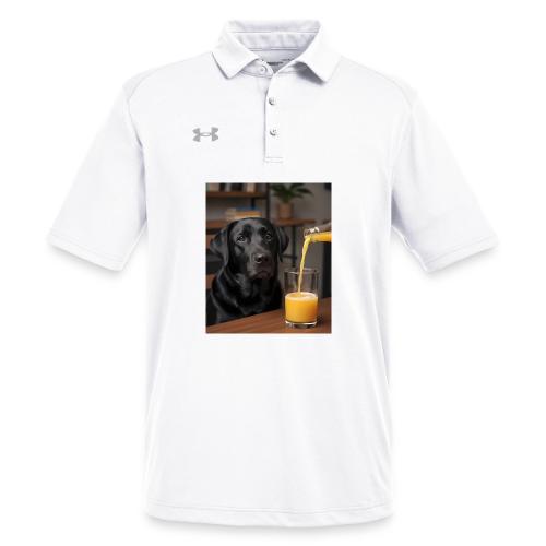 Golden Retriever Chill Juice Vibes - Under Armour Men's Tech Polo