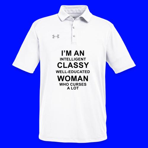 I'm an Intelligent classy well-educated woman who - Under Armour Men's Tech Polo