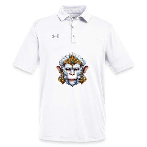 Thai Hanuman Monkey Deity Mask - Under Armour Men's Tech Polo