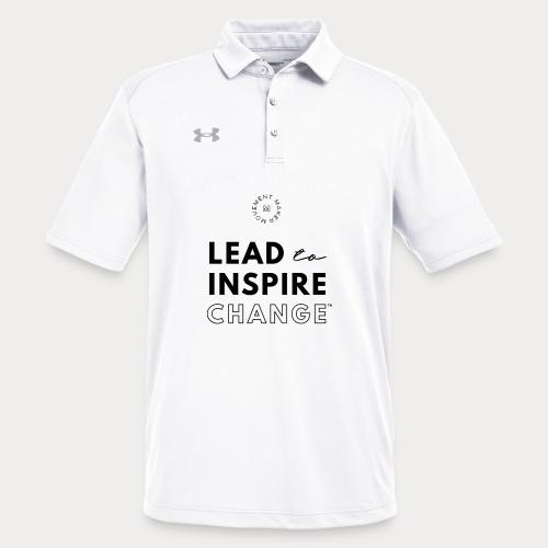 Lead. Inspire. Change. - Under Armour Men's Tech Polo