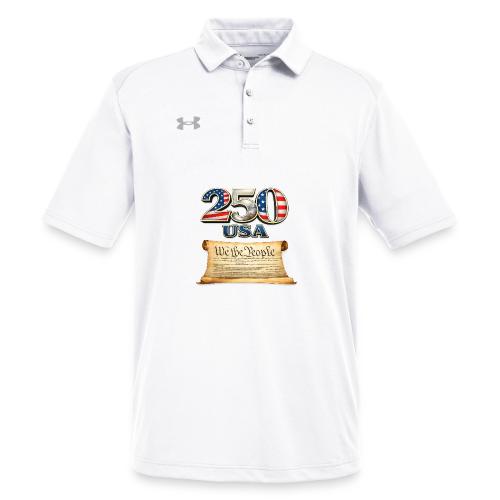 250th anniversary celebration of America - Under Armour Men's Tech Polo