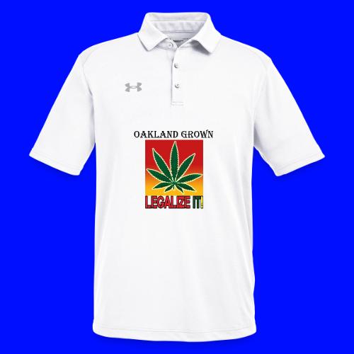 Oakland Grown Cannabis juridiques T-shirts 420 usure - Polo Tech pour hommes Under Armour