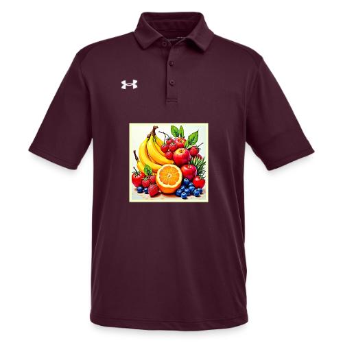 Vibrant Fresh Fruit Delight Design - Under Armour Men's Tech Polo