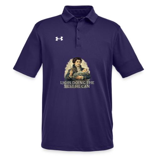 Lord John Is Doing His Best - Under Armour Men's Tech Polo