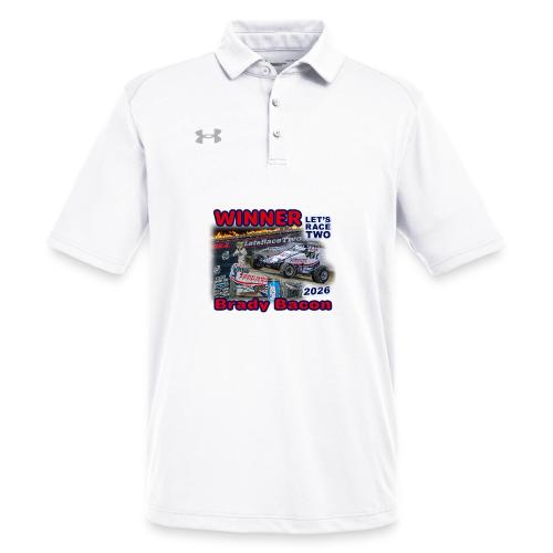 Brady Bacon #LetsRaceTwo Winner - Under Armour Men's Tech Polo