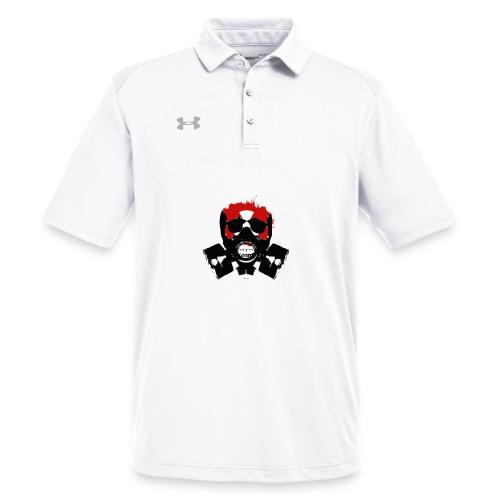 Skull Gas Mask V1 - Under Armour Men's Tech Polo