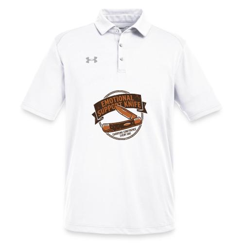 Emotional Support Knife - Funny EDC Pocket Knife - Under Armour Men's Tech Polo