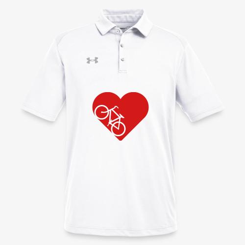 Bike in heart - Under Armour Men's Tech Polo